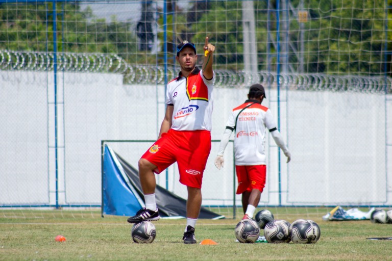 É a vez de Bruno Monteiro no Destemido Esquadrão, preparatório dos clubes seguem a todo vapor (Foto: Reynesson Damasceno/Real)