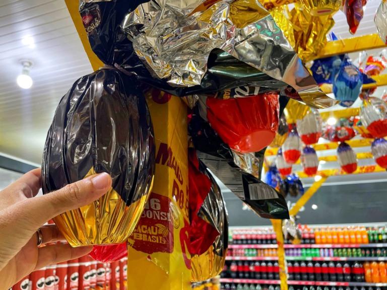 
De acordo com os dados da Timelens,  70% das pessoas preferem receber ovos de Páscoa no próprio domingo de Páscoa, que este ano cai no dia 31 (Foto: Raisa Carvalho)