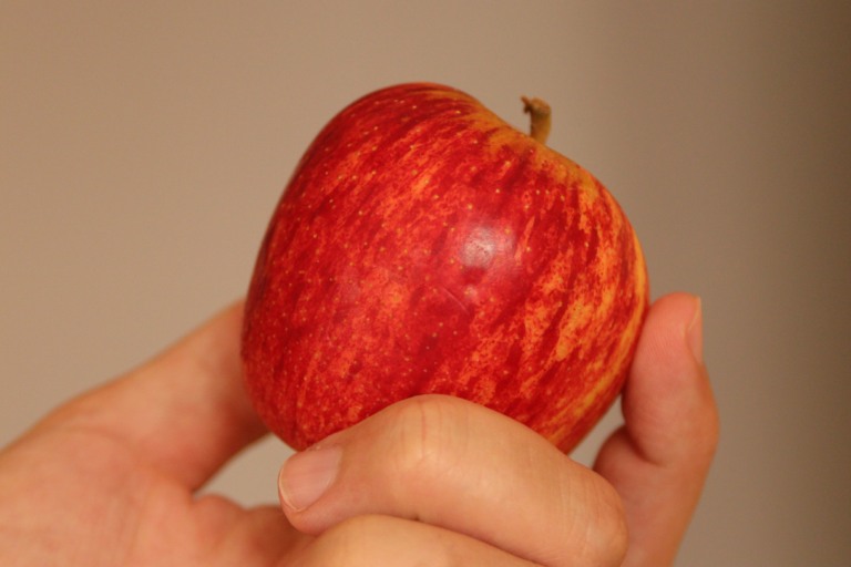 Maça é alimento indicado para quem tem diabetes (Foto: Raisa Carvalho)