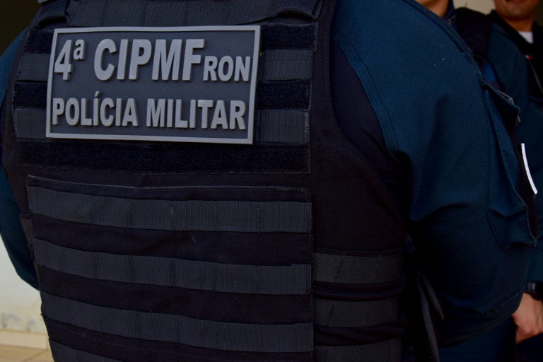 Ocorrencia fpo atendida pelos agentes da CIPFron (Foto: Nilzete Franco/FolhaBV) 