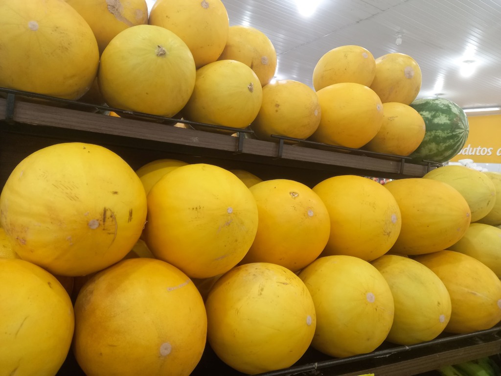 O melão é uma excelente fonte de vitaminas e minerais essenciais (Foto: Raisa Carvalho)