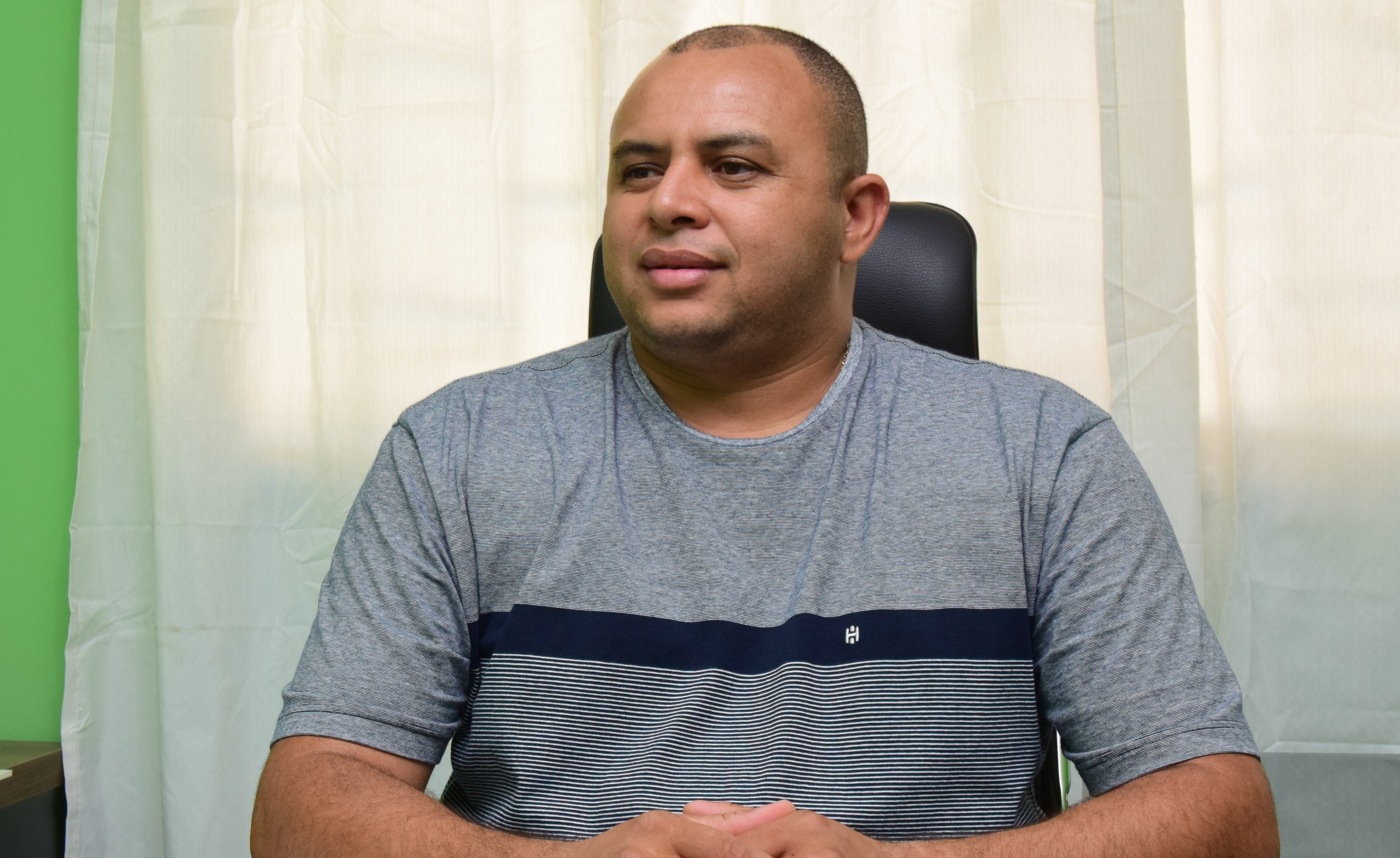 O vereador Valdenir Magrão