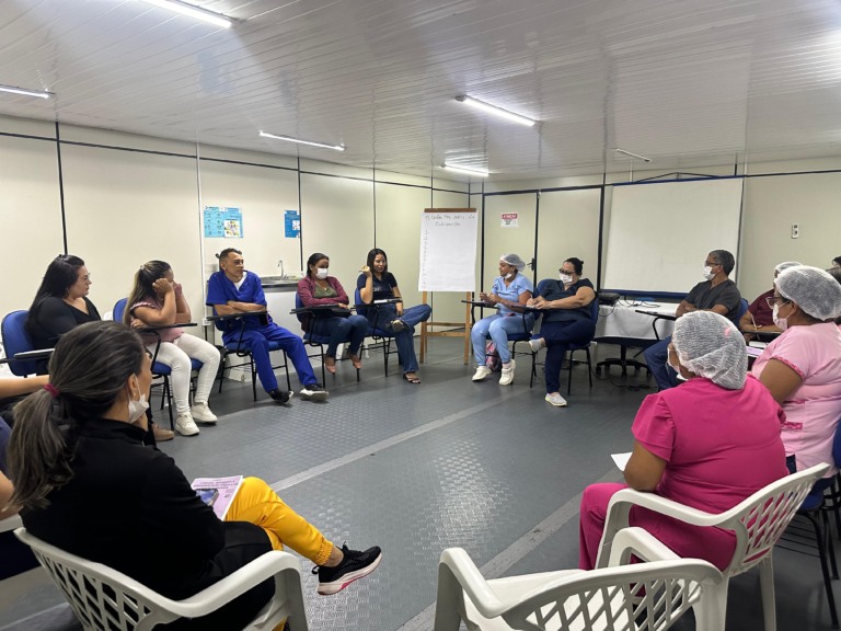 A iniciativa é coordenada pela Direção de Ensino, Pesquisa e Divulgação. (Foto: Ascom Sesau)