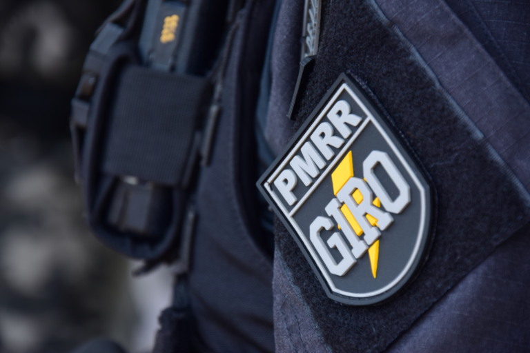 Ocorrencia foi atendida pelos policiais do Grupamento Independente de Intervenção rápida Ostensiva (Giro). (Foto: Nilzete Franco/FolhaBV)