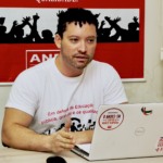 Antonio Carlos Júnior, presidente da Seção Sindical dos Docentes da UFRR (SESDUF-RR). (Foto: Wenderson Cabral/FolhaBV)