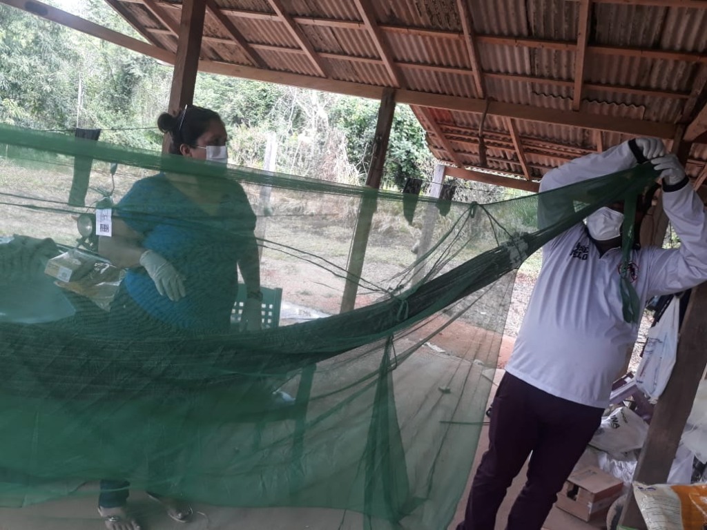 Conhecida por ser uma doença infecciosa febril aguda, a malária é transmitida por meio da picada da fêmea do mosquito do gênero Anopheles darlingi (Foto: Ascom Sesau)