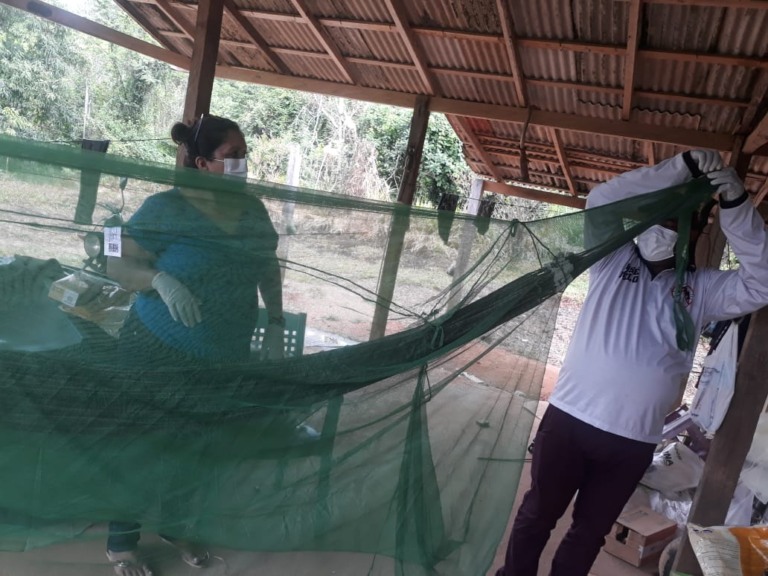 Conhecida por ser uma doença infecciosa febril aguda, a malária é transmitida por meio da picada da fêmea do mosquito do gênero Anopheles darlingi (Foto: Ascom Sesau)