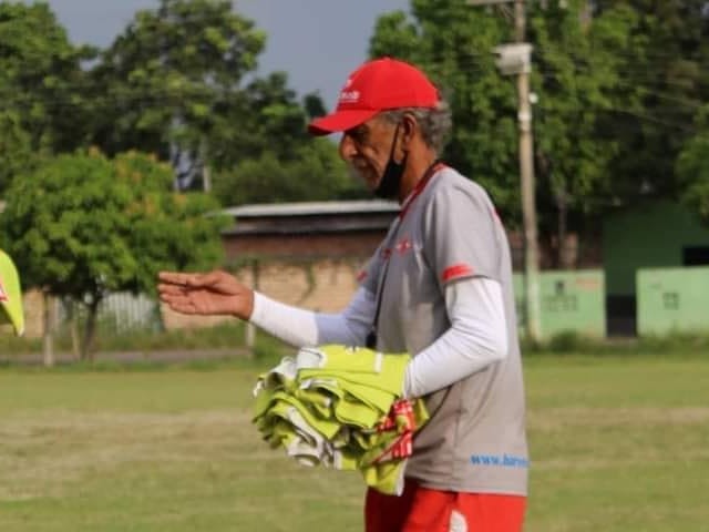 O time do Monte Roraima não perde tempo e chama Aderbal Lana para o páreo. Crédito: João Paulo Oliveira/Baré Esporte Clube