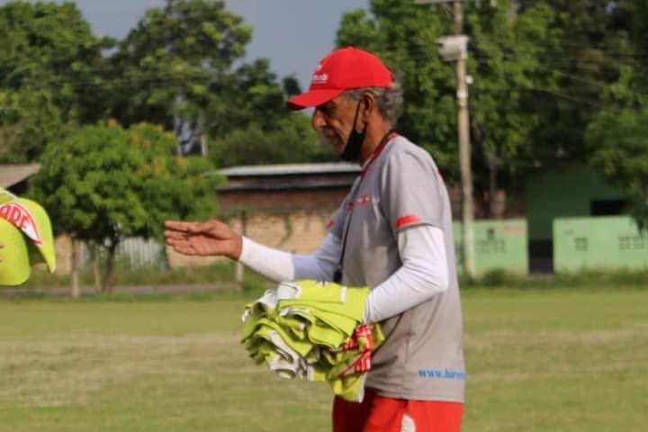 O time do Monte Roraima não perde tempo e chama Aderbal Lana para o páreo. Crédito: João Paulo Oliveira/Baré Esporte Clube