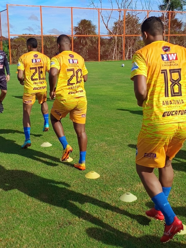 São Raimundo está pronto pra estreia na Série D do Campeonato Brasileiro. (Foto: João Paulo Oliveira/São Raimundo)