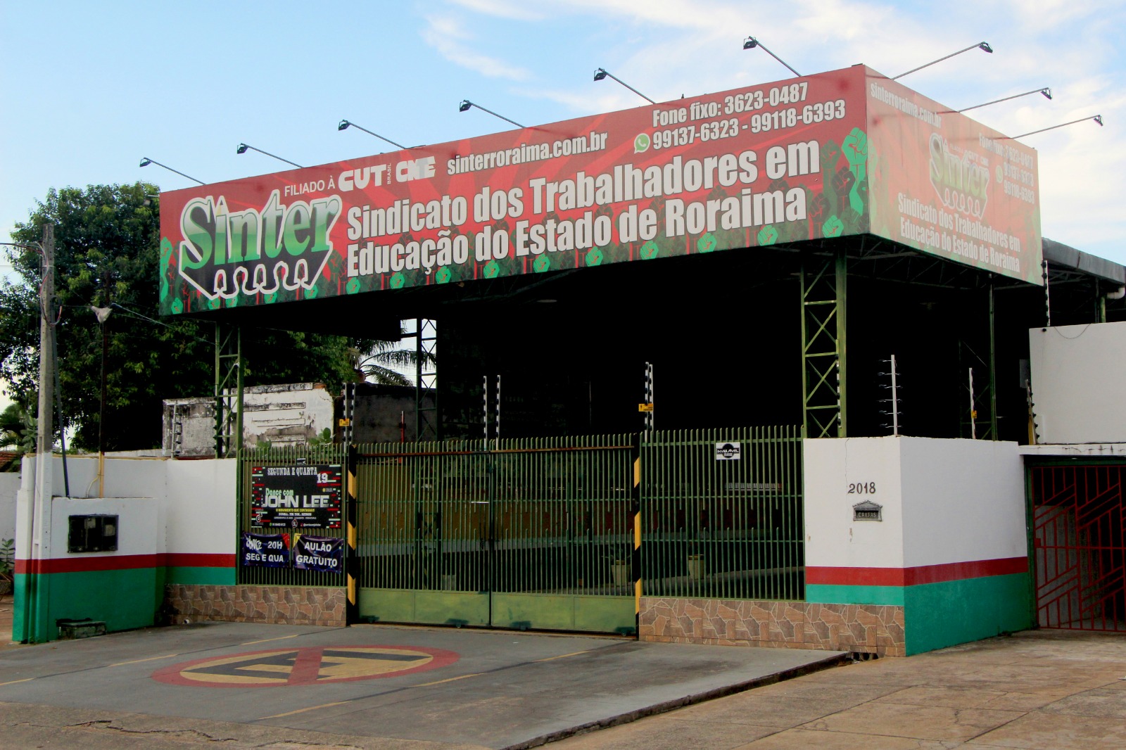 Sede do Sinter (Foto: Wenderson Cabral/ FolhaBV)