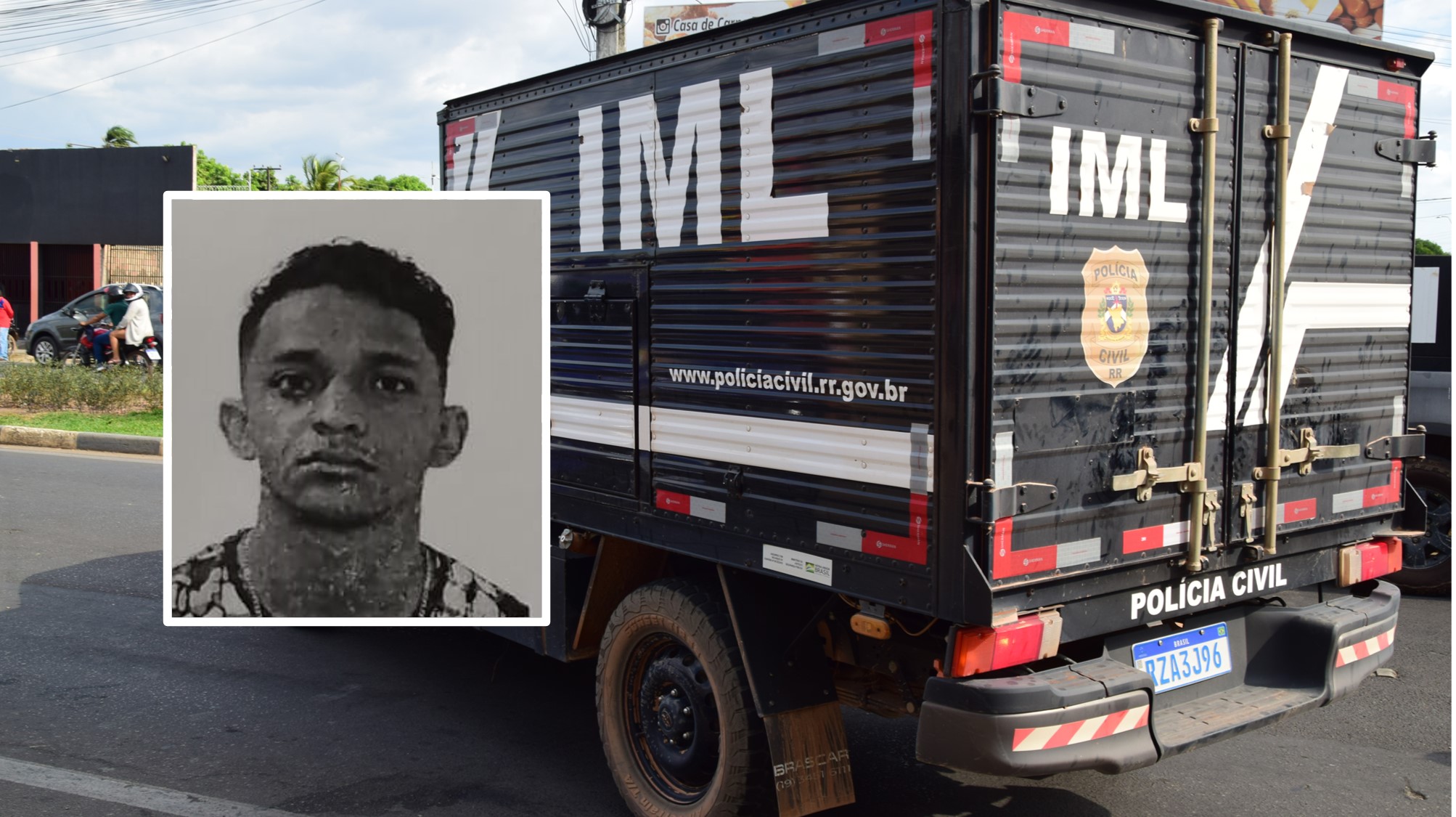Vítima morreu no local do acidente (Foto: Nilzete Franco/Folha BV)
