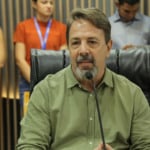 Cl&aacute;udio Delicato foi ouvido pelo Poder Legislativo nesta segunda (20). (Foto: Eduardo Andrade/ALE-RR)