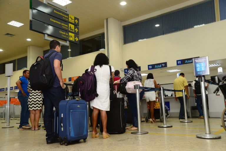 Aeroporto Internacional de Boa Vista. (Foto: Neia Dutra)
