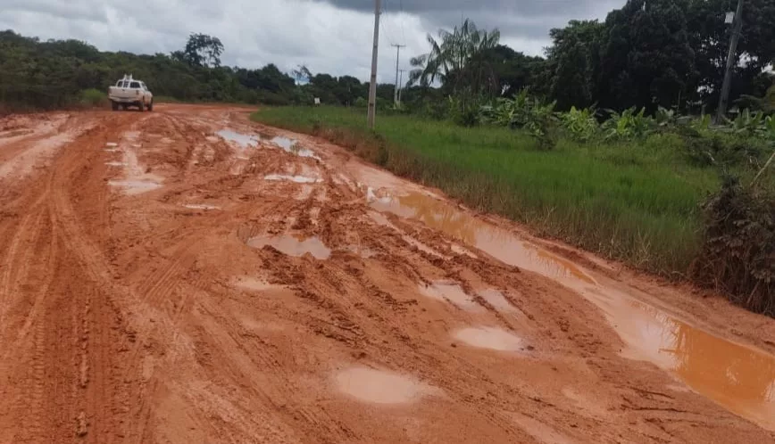 A situação teria piorado devido às chuvas (Foto: Arquivo pessoal)