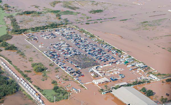 345 municípios foram afetados pelas chuvas (Foto: Reprodução/Internet)