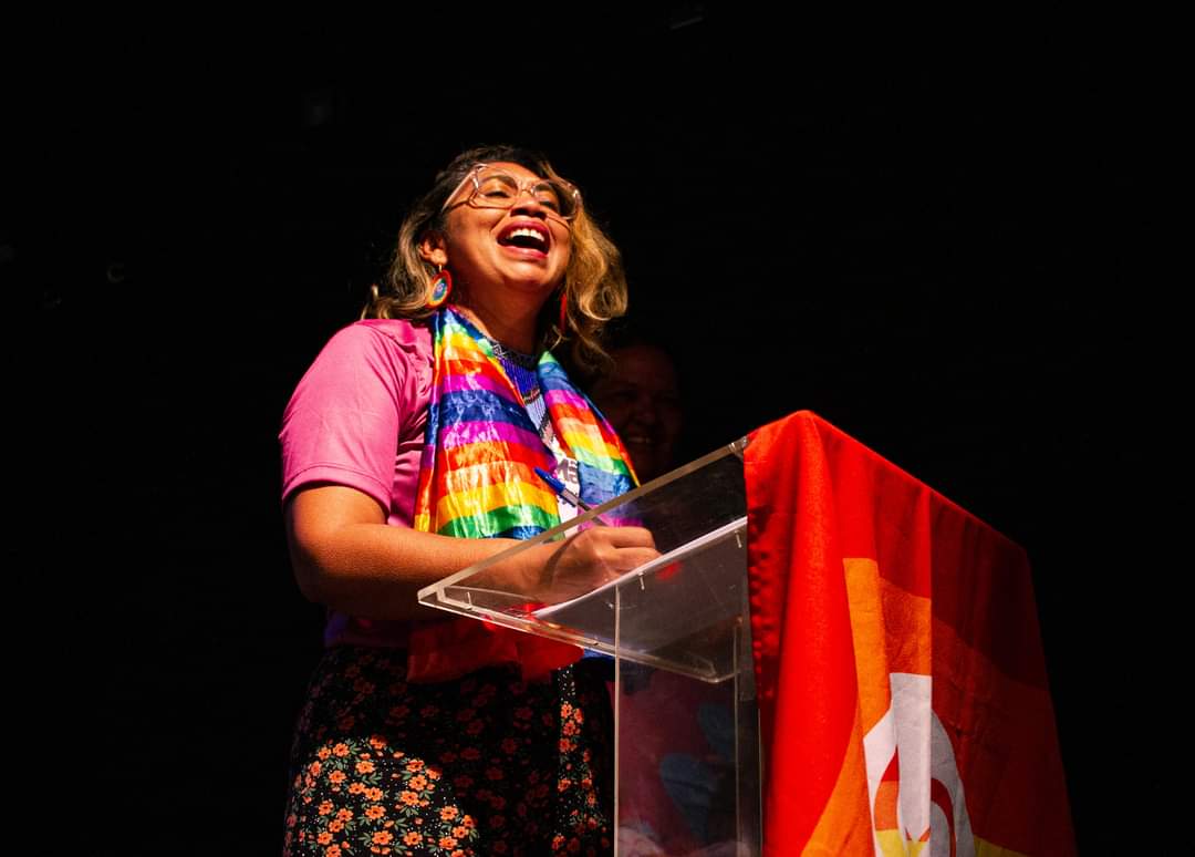 Regy Carvalho é representante do grupo Mães da Resistência em Roraima (Foto: Arquivo Pessoal)