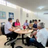 Reunião entre técnicos do Incra e do Iteraima para tratar sobre a gleba Baliza (Foto: Ascom Incra)