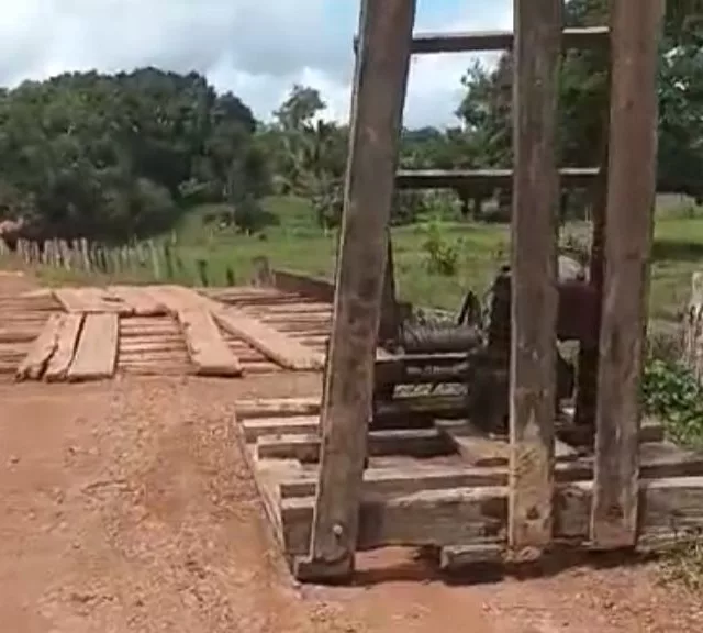 Produtor questiona manutenção de ponte em vicinal do Cantá: "Interdição vai prejudicar a nossa locomoção"