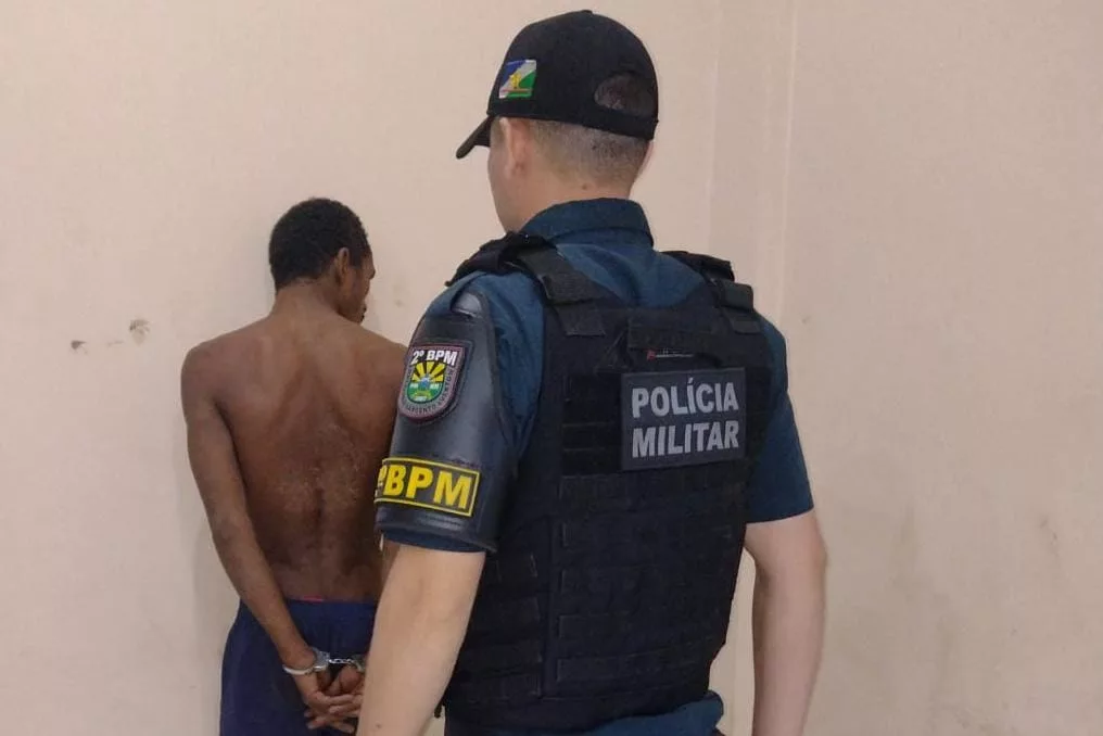 O infrator foi levado à Central de Flagrantes (Foto: Divulgação) 