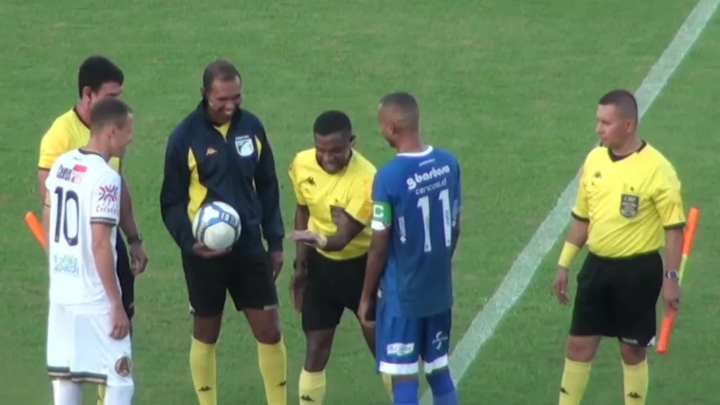 Daniel representou a Federação Roraima de futebol (FRF) na terceira prateleira do futebol brasileiro. (Foto: reprodução/TV Dragão)