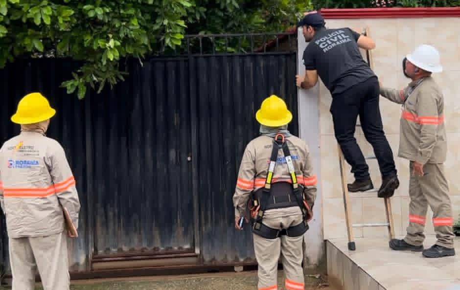Residência onde o casal foi preso (Foto: Divulgação) Residência onde o casal foi preso (Foto: Divulgação)