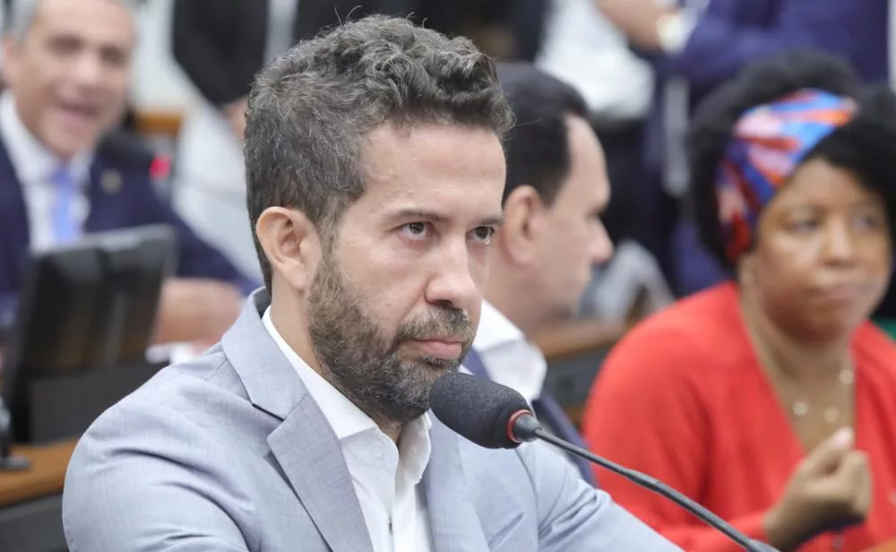 O deputado federal André Janones durante reunião do Conselho de Ética da Câmara dos Deputados (Foto: Mario Agra/Câmara dos Deputados)