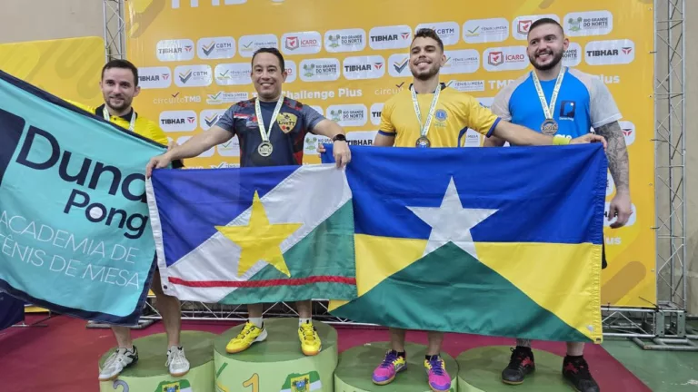 A medalha de ouro foi conquistada pelo veterano Fábio Alencar (Foto: Divulgação)
