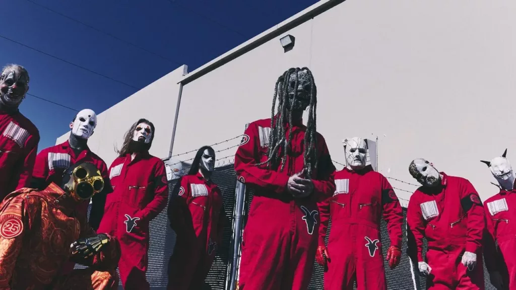 A banda 'Slipknot Cover' promete uma apresentação épica em Roraima, mantendo a caracterização fiel da banda original (Foto: Divulgação Slipknot)
