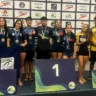 Joan conquistou o ouro na prova de revezamento 4x750m pela Seleção Brasileira. (Foto: Divulgação)