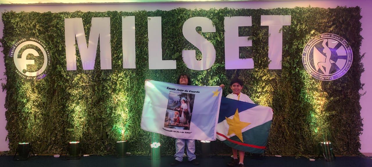 Augusto Novo e Miguel Sotto representaram Roraima na Expo Mildset Brasil (Foto: Arquivo Pessoal) Augusto Novo e Miguel Sotto representaram Roraima na Expo Mildset Brasil (Foto: Arquivo Pessoal)