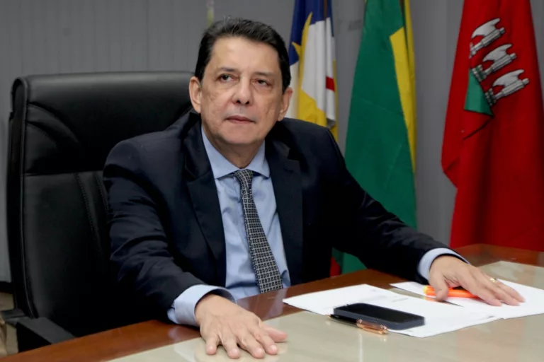 Jésus Nascimento, presidente do Tribunal de Justiça de Roraima. (Foto: Wenderson Cabral/FolhaBV)