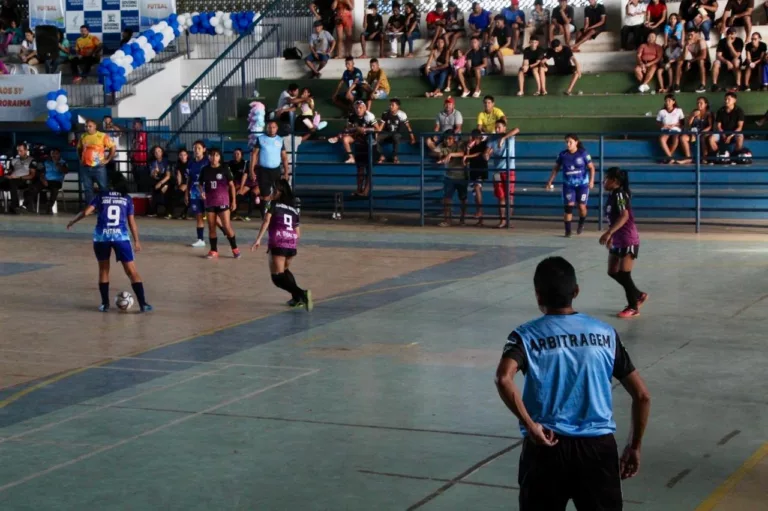 Final do Futsal acontece nesta quarta-feira (24), no Ginásio Hélio Campos. (Foto: Wenderson Cabral/FolhaBV)