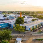 Vista aérea do Hospital da Criança Santo Antônio (Foto: Semuc)