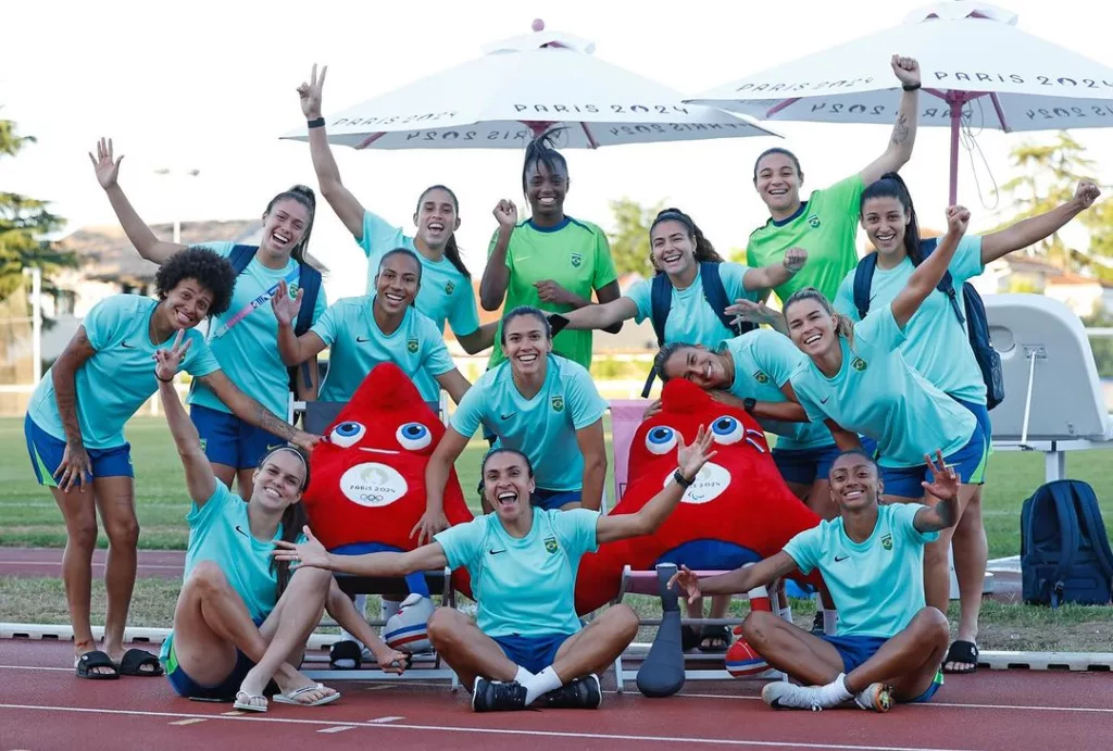 Seleção brasileira de futebol feminino joga nesta quinta-feira, 25, a partir das 9h da manhã (Foto: Reprodução/COB)