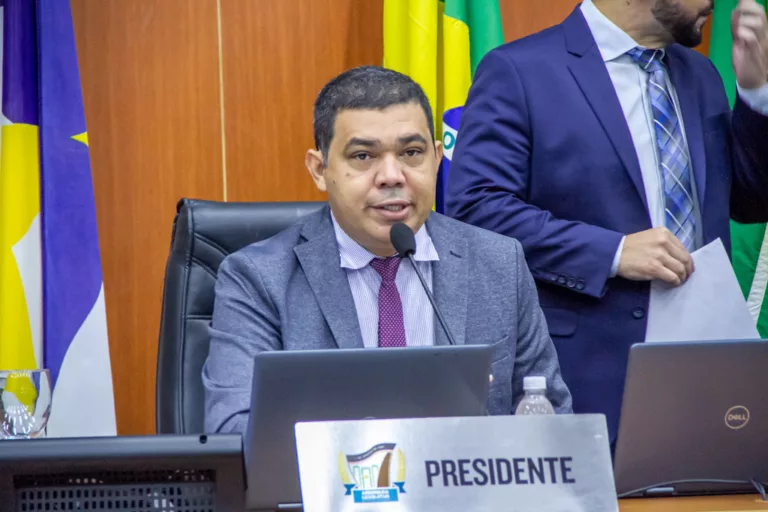 O presidente da Assembleia Legislativa de Roraima, deputado Soldado Sampaio (Foto: SupCom ALE-RR)