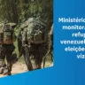 Exército brasileiro monitora fluxo de refugiados na fronteira com Venezuela