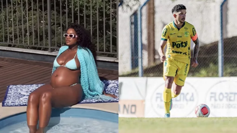 Artista está grávida e espera sua primeira filha, do relacionamento com o jogador de futebol. (Foto: Reprodução/ Iza/ Yuri Lima)