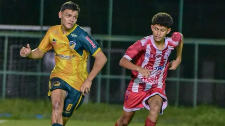 Monte Roraima e Náutico frente a frente na decisão do Roraiminha Sub-17. Crédito: Hélio Garcias/FRF