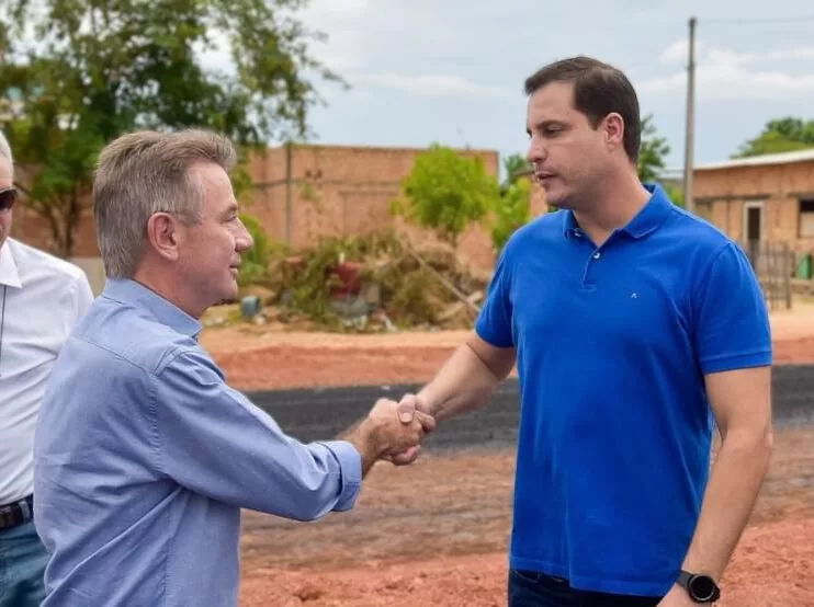 Antonio Denarium, governador de Roraima, e o deputado federal, Nicoletti. (Foto: reprodução/redes sociais)