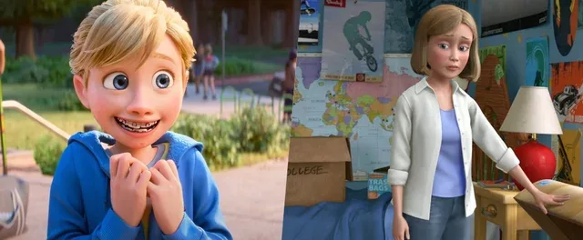 Fãs apontam semelhança entre as personagens — Reprodução: Pixar