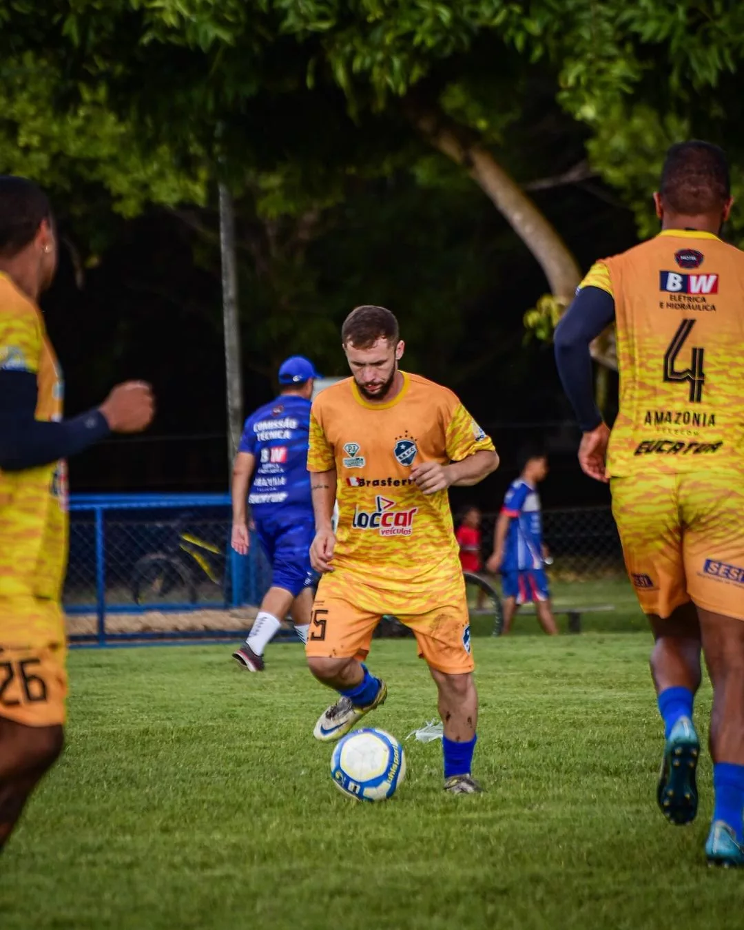 Motivado, Helsinho conhece o terreno e os adversários do Amapá na Série D. Crédito: Hélio Garcias/São Raimundo