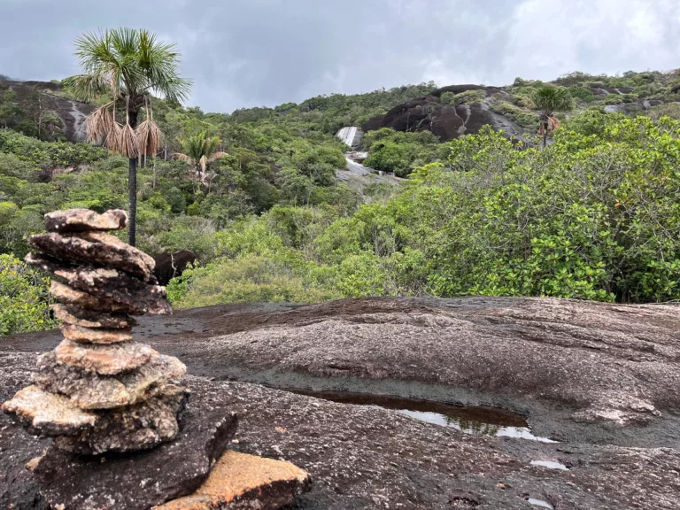 Cachoeira Excalibur é uma das mais altas da Serra (Foto: nilzete Franco/FolhaBV)