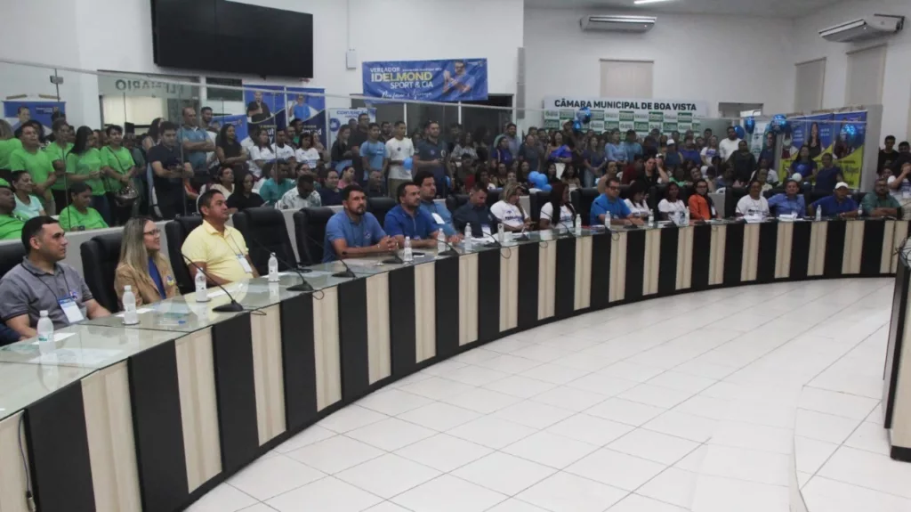 DC apresentou 24 candidatos a vereador em convenção na Câmara Municipal de Boa Vista (Foto: Wenderson Cabral/FolhaBV)