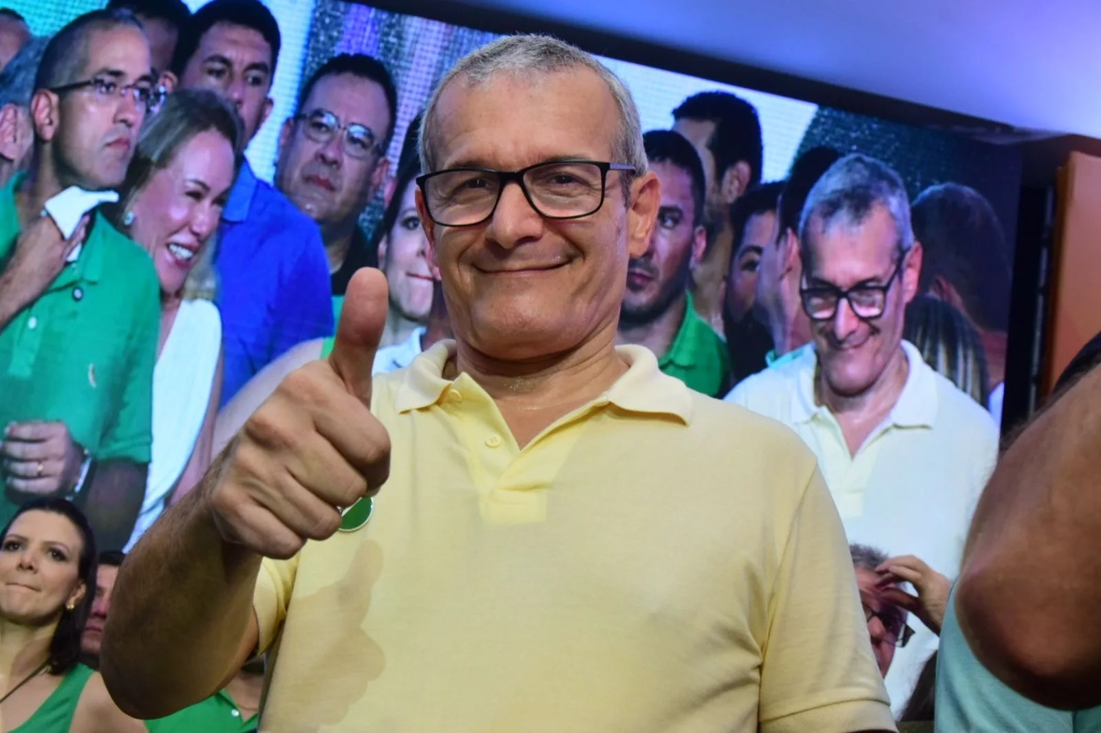 O então candidato a vice-prefeito na chapa de Arthur Henrique, o tenente-coronel Marcelo Zeitoune, médico do ex-presidente Jair Bolsonaro (Foto: Nilzete Franco/FolhaBV)