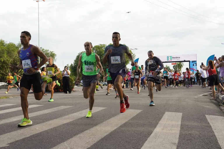 I Corrida da ALE-RR’ em celebração aos 20 anos da Escolegis, realizada em 2023 Foto : Marley Lima/ SupCom ALE-RR