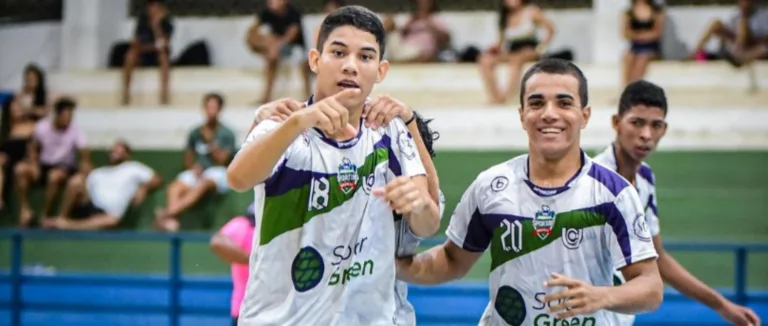 Equipe do Rubro-Verde Macuxi se reabilita no Roraimense de Futsal Sub-20. Crédito: Hélio Garcias/BV Esportes