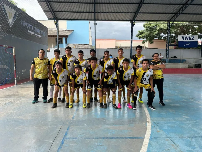 Deu Buriti, na rodada de abertura do Roraiminha Sub-15 de Futsal. Crédito: divulgação