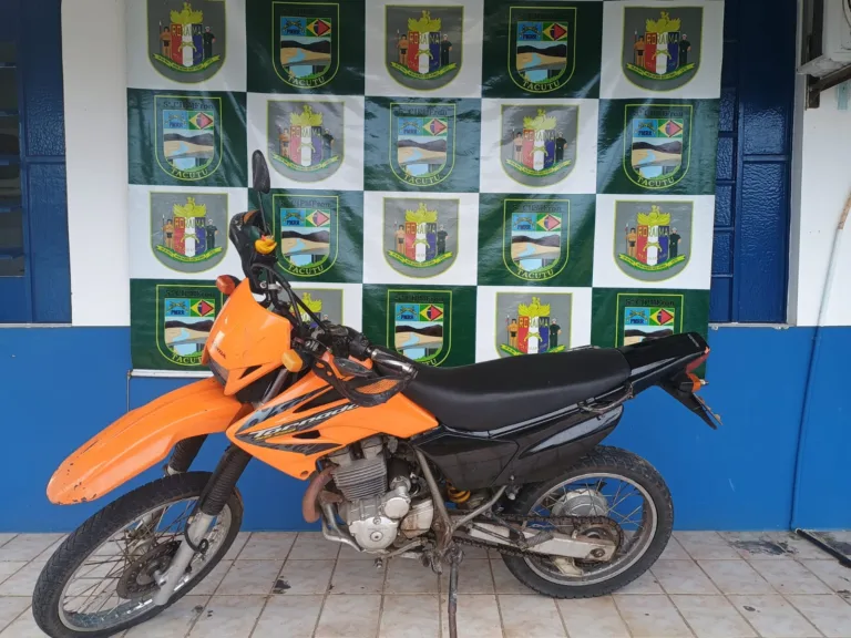 Motocicleta foi restituída ao dono (Foto: Divulgação/PMRR)