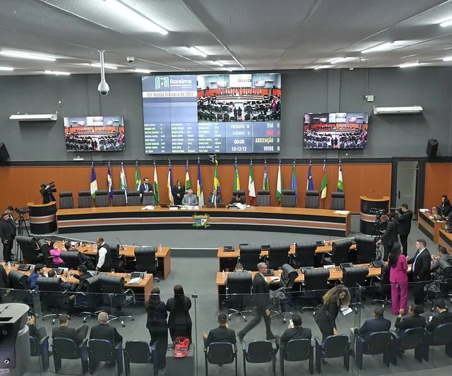 Casa Legislativa terá apenas uma sessão, às terças-feiras, para discutir projetos (Foto: Jader Souza/ SupCom ALE-RR)